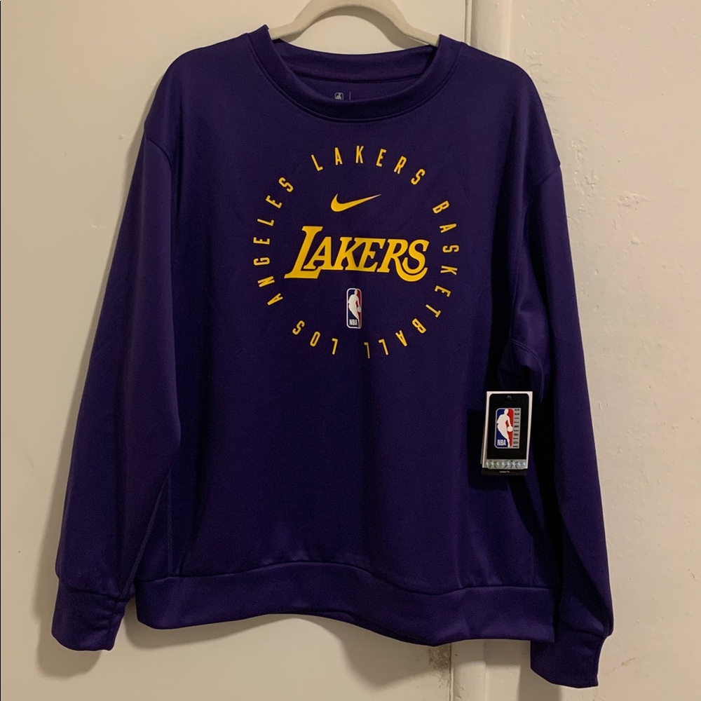 Men’s Nike Los Angeles Lakers crewneck! NWT